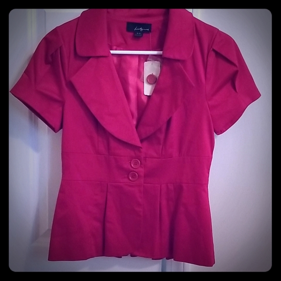 New Red Blouse - Picture 1 of 5
